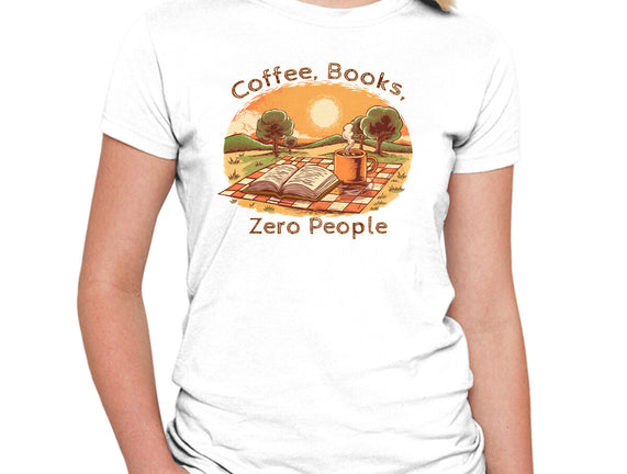 Coffee Books And Zero People
