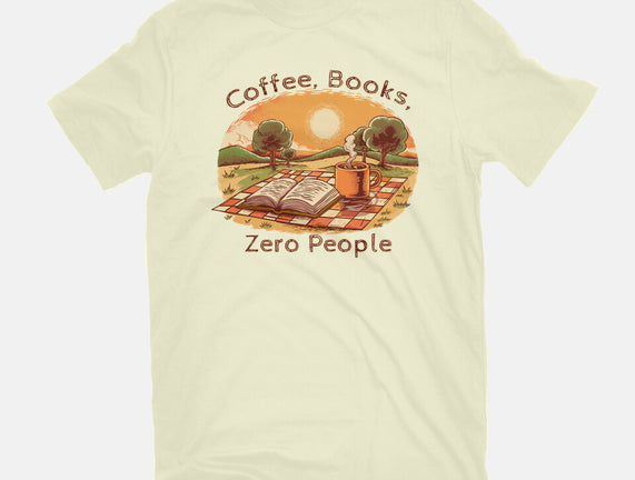 Coffee Books And Zero People