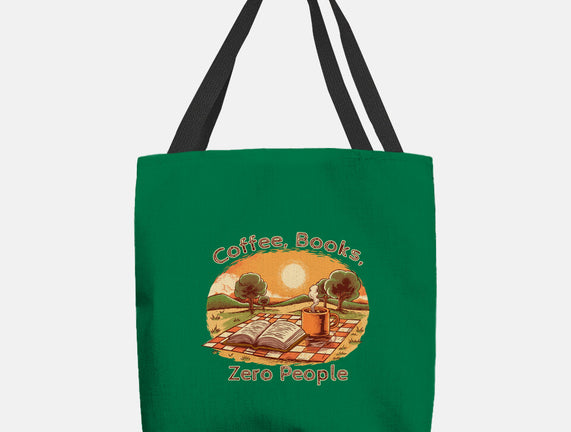 Coffee Books And Zero People