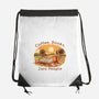 Coffee Books And Zero People-None-Drawstring-Bag-joerawks