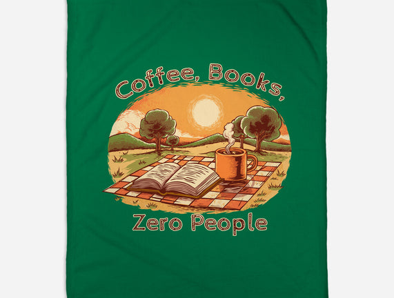 Coffee Books And Zero People
