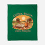 Coffee Books And Zero People-None-Fleece-Blanket-joerawks