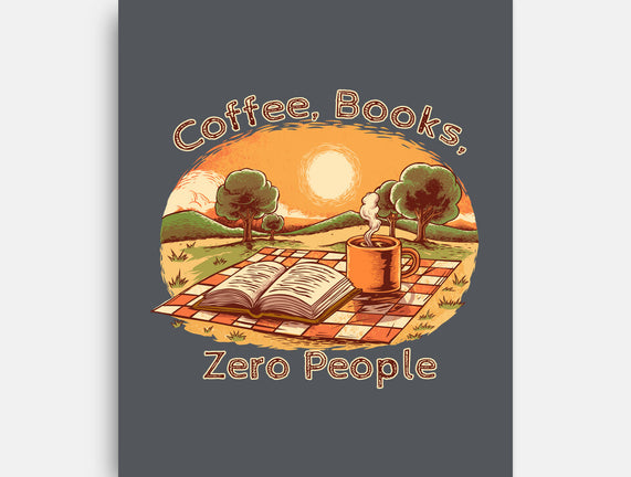 Coffee Books And Zero People