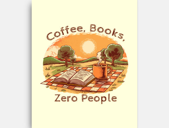 Coffee Books And Zero People