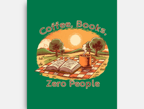 Coffee Books And Zero People