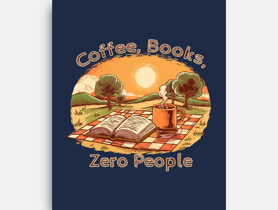 Coffee Books And Zero People