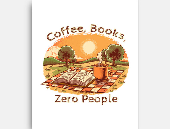 Coffee Books And Zero People