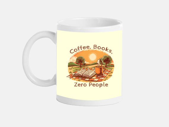 Coffee Books And Zero People