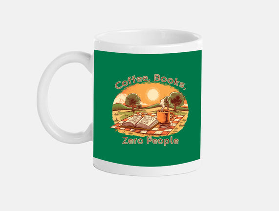 Coffee Books And Zero People