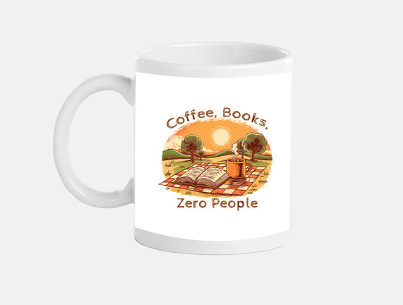 Coffee Books And Zero People