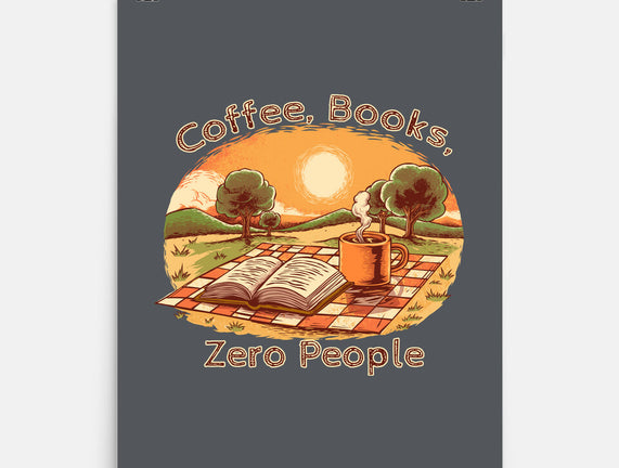 Coffee Books And Zero People