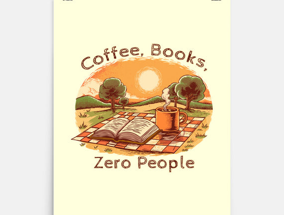 Coffee Books And Zero People