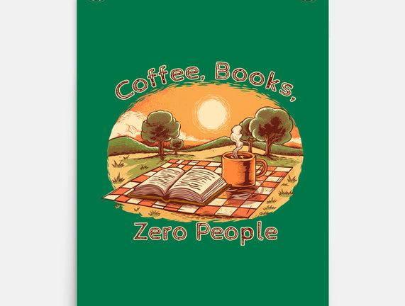 Coffee Books And Zero People