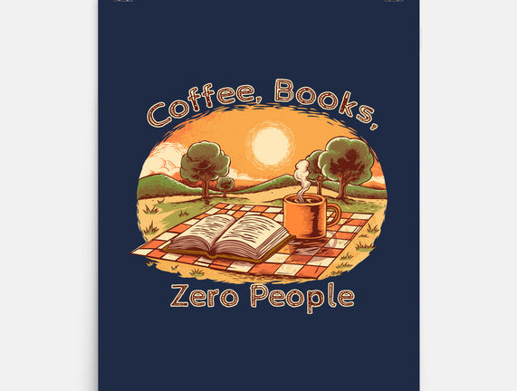 Coffee Books And Zero People