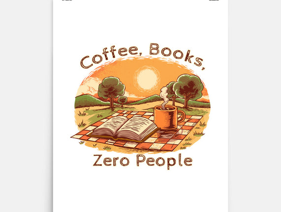 Coffee Books And Zero People