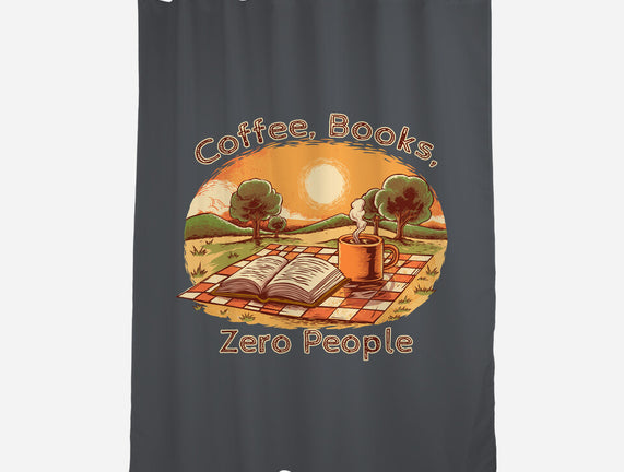 Coffee Books And Zero People