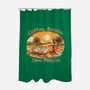 Coffee Books And Zero People-None-Polyester-Shower Curtain-joerawks