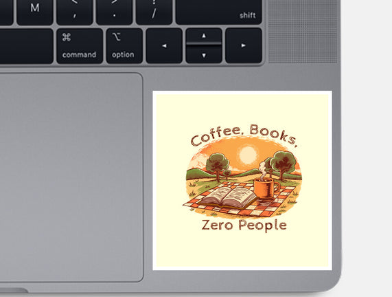Coffee Books And Zero People