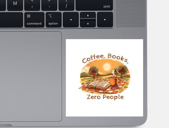 Coffee Books And Zero People