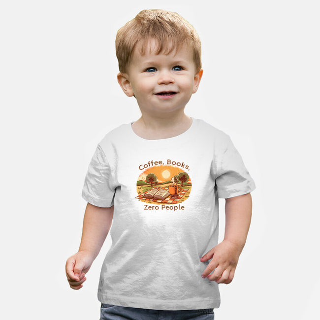 Coffee Books And Zero People-Baby-Basic-Tee-joerawks