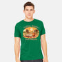 Coffee Books And Zero People-Mens-Heavyweight-Tee-joerawks