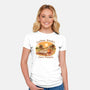 Coffee Books And Zero People-Womens-Fitted-Tee-joerawks