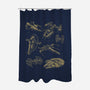 Star Spaceships-None-Polyester-Shower Curtain-xMorfina