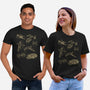 Star Spaceships-Unisex-Basic-Tee-xMorfina
