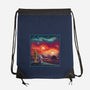 Starry Sunsets-None-Drawstring-Bag-kg07
