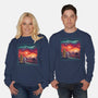 Starry Sunsets-Unisex-Crew Neck-Sweatshirt-kg07