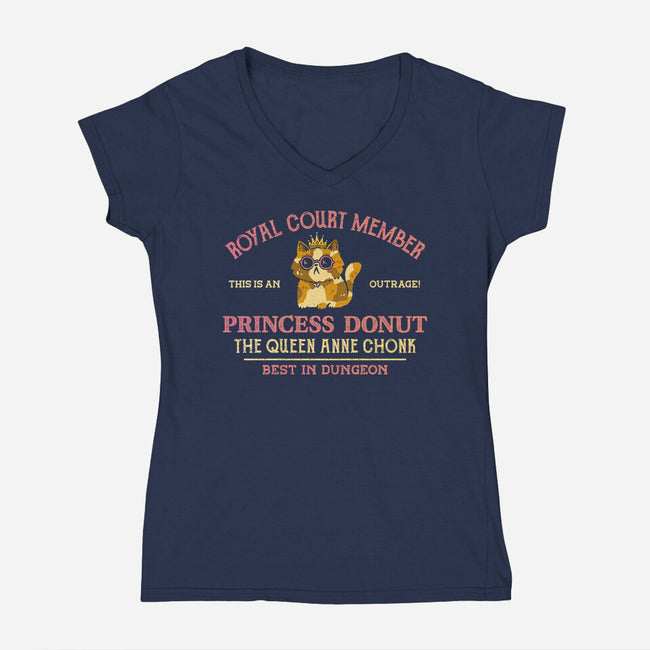 Best In Dungeon-Womens-V-Neck-Tee-kg07