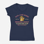 Best In Dungeon-Womens-V-Neck-Tee-kg07