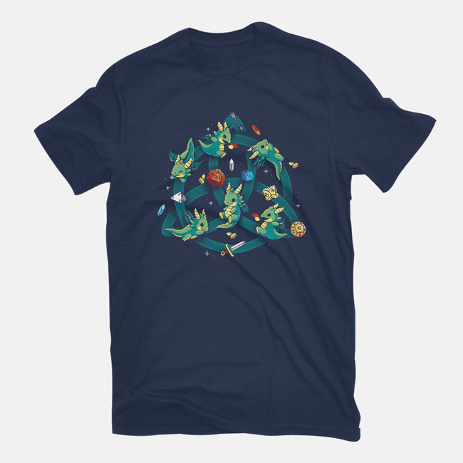 Celtic Dragon-Unisex-Basic-Tee-Vallina84