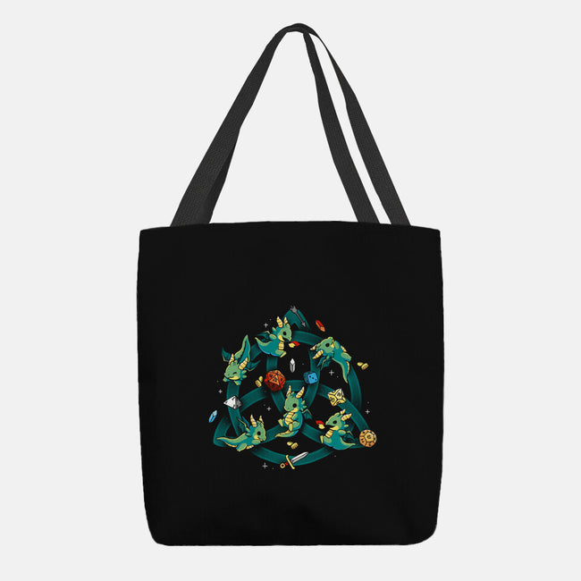 Celtic Dragon-None-Basic Tote-Bag-Vallina84