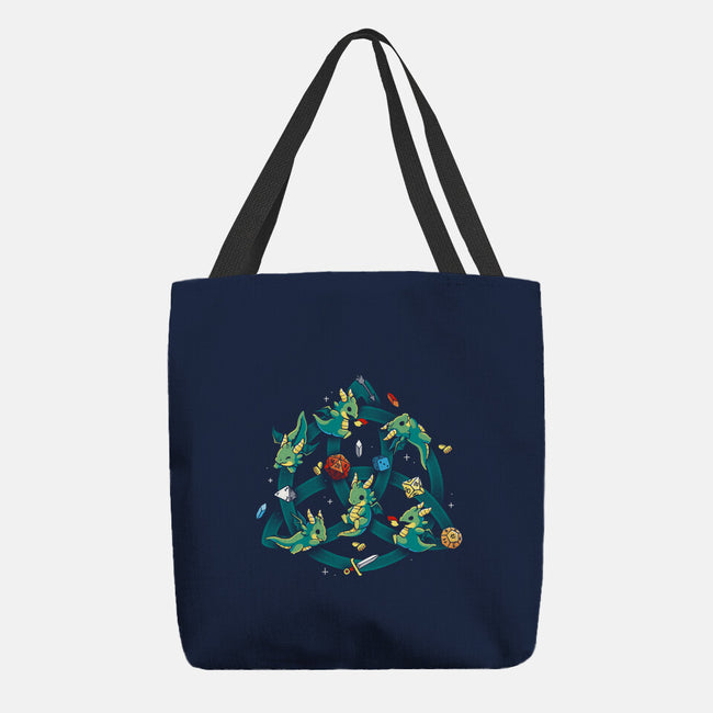 Celtic Dragon-None-Basic Tote-Bag-Vallina84