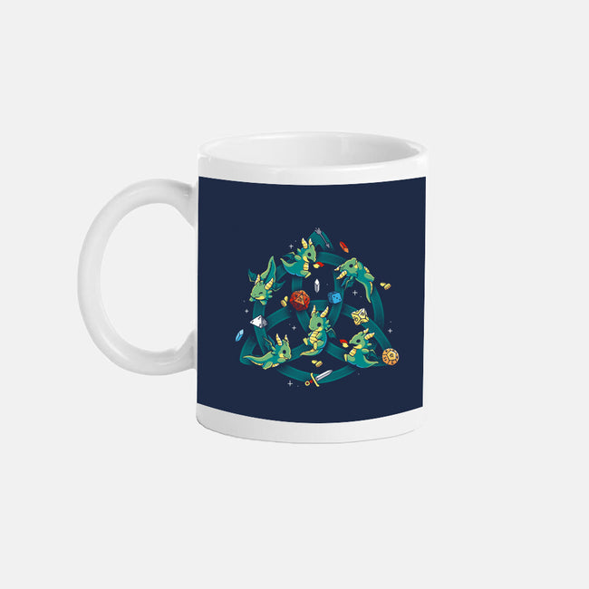 Celtic Dragon-None-Mug-Drinkware-Vallina84