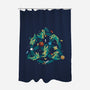 Celtic Dragon-None-Polyester-Shower Curtain-Vallina84