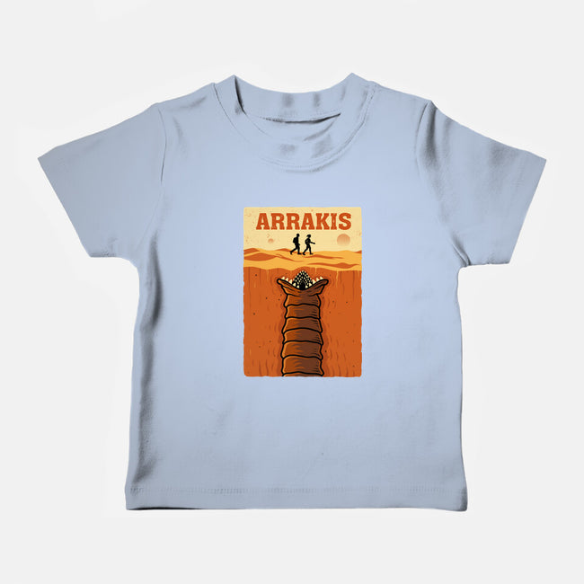 Desert Attack Arrakis-Baby-Basic-Tee-erion_designs