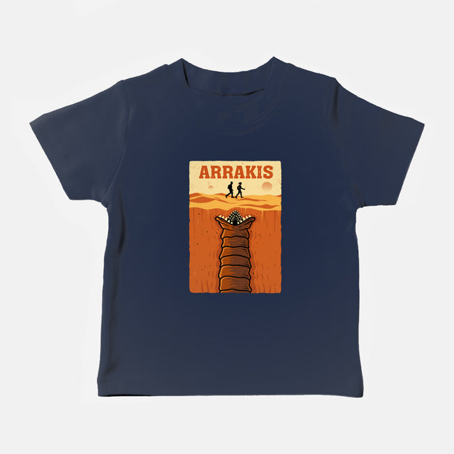 Desert Attack Arrakis-Baby-Basic-Tee-erion_designs