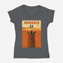 Desert Attack Arrakis-Womens-V-Neck-Tee-erion_designs