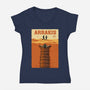 Desert Attack Arrakis-Womens-V-Neck-Tee-erion_designs