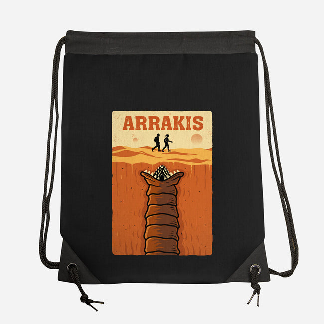 Desert Attack Arrakis-None-Drawstring-Bag-erion_designs