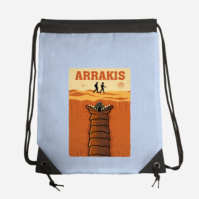 Desert Attack Arrakis-None-Drawstring-Bag-erion_designs