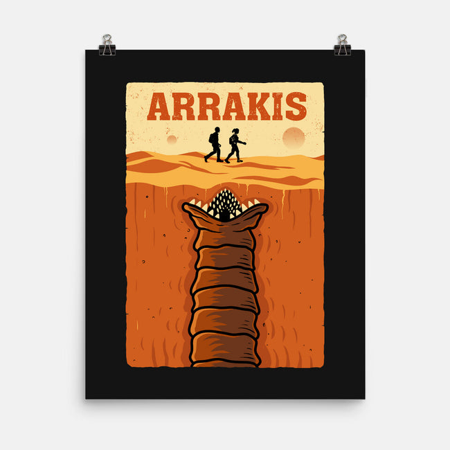 Desert Attack Arrakis-None-Matte-Poster-erion_designs
