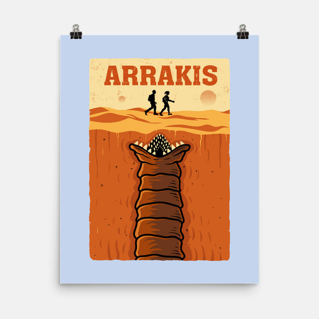 Desert Attack Arrakis-None-Matte-Poster-erion_designs