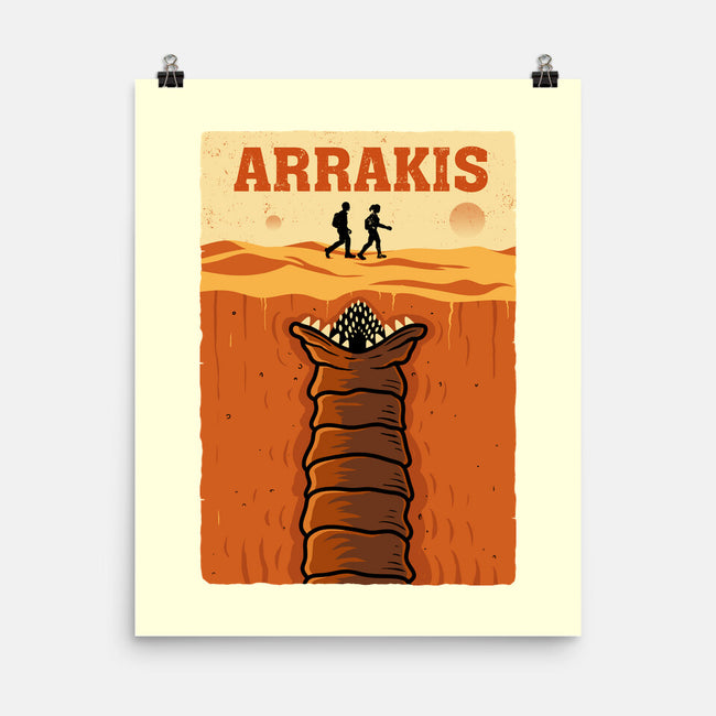 Desert Attack Arrakis-None-Matte-Poster-erion_designs