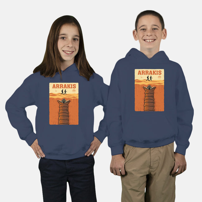 Desert Attack Arrakis-Youth-Pullover-Sweatshirt-erion_designs