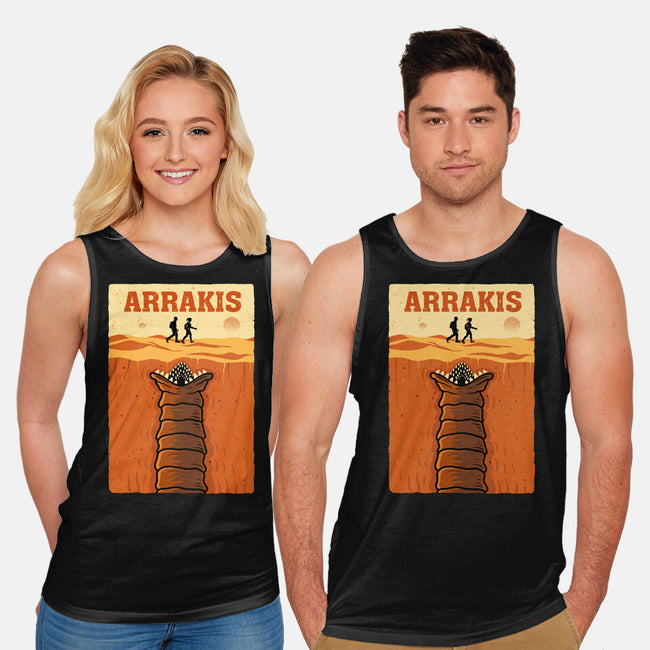 Desert Attack Arrakis-Unisex-Basic-Tank-erion_designs