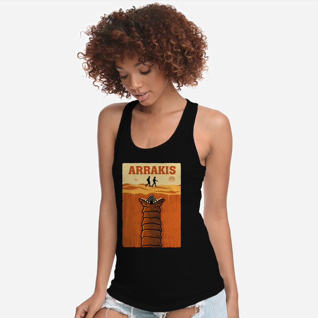 Desert Attack Arrakis-Womens-Racerback-Tank-erion_designs