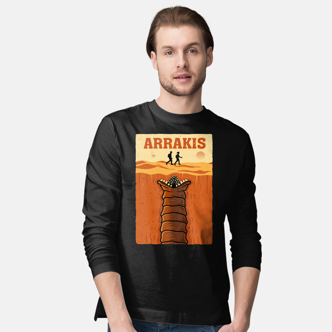 Desert Attack Arrakis-Mens-Long Sleeved-Tee-erion_designs